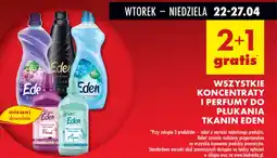 Biedronka Koncentraty i perfumy do płukania tkanin eden oferta