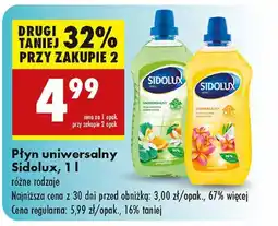 Biedronka Płyn do mycia rajska wyspa Sidolux Uniwersalny oferta