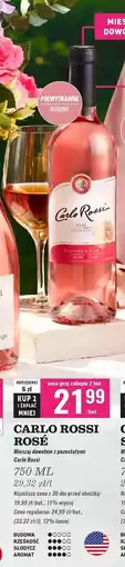 Biedronka Wino Carlo Rossi Rose oferta