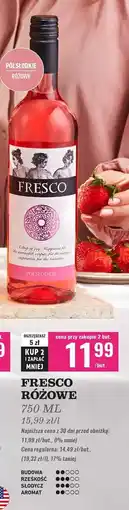 Biedronka Wino Fresco Semi Sweet oferta