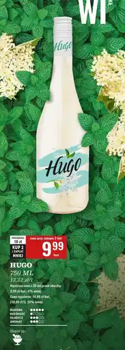 Biedronka Wino bez i mięta Hugo Frizzante oferta