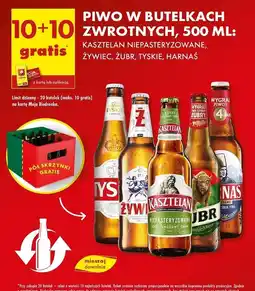 Biedronka Piwo Harnaś Jasne Pełne oferta