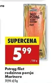 Biedronka Pstrąg tęczowo-łososiowy filet Marinero oferta