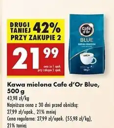 Biedronka Kawa Cafe D'or Blue oferta
