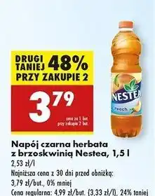 Biedronka Napój peach Nestea oferta