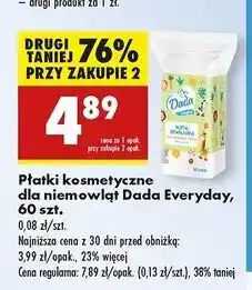 Biedronka Płatki kosmetyczne Dada Everyday oferta