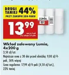 Biedronka Wkład zalewany 200 g Lumia oferta