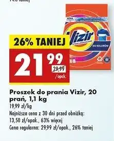 Biedronka Proszek do prania kolor Vizir oferta