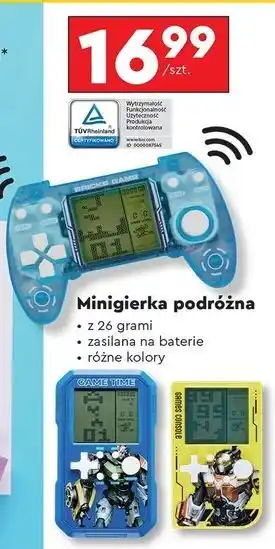 Biedronka Mini gierka podróżna oferta