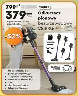 Biedronka Odkurzacz v8 pro Vactidy oferta