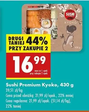 Biedronka Sushi kyoko Sushi 4you oferta