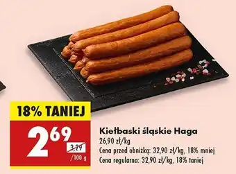 Biedronka Kiełbaski śląskie Haga oferta