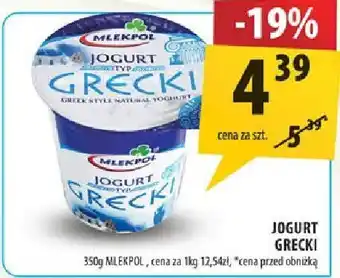 Arhelan Jogurt grecki Mlekpol oferta