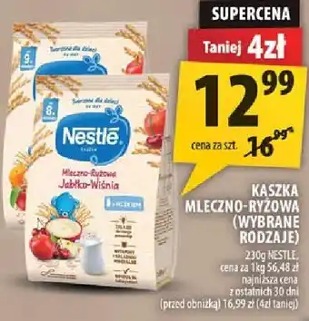 Arhelan Kaszka mleczno-ryżowa Nestle 230g oferta