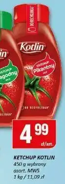 Chorten Ketchup Kotlin 450 g MWS oferta