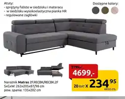 Black Red White Narożnik oferta