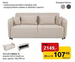 Black Red White Wersalka oferta