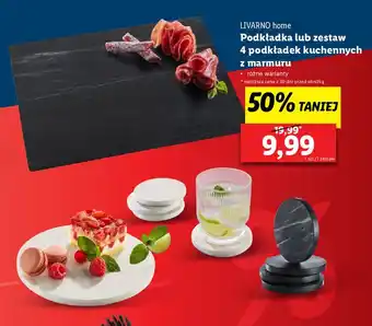 Lidl Podkładka marmurkowa Livarno Home oferta