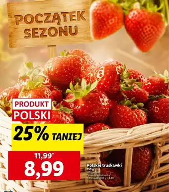 Lidl Truskawki polska oferta