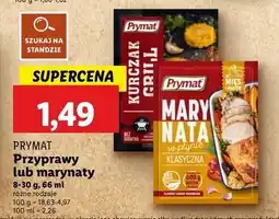 Lidl Przyprawa kurczak z grilla Prymat oferta