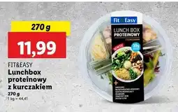 Lidl Lunchbox proteinowy z kurczakiem Fit & Easy oferta