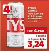 Kaufland Piwo Tyskie Gronie oferta