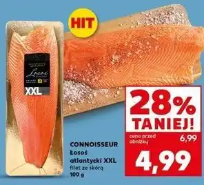 Kaufland Łosoś atlantycki xxl filet ze skórą Connoisseur oferta