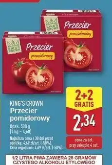 ALDI Przecier pomidorowy King's Crown (Aldi) oferta