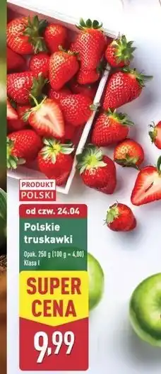 ALDI Truskawki polska oferta