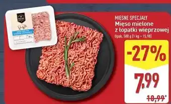 ALDI Mięso mielone z łopatki Mięsne Specjały Zawsze Świeże (Aldi) oferta
