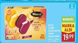 ALDI Lody mix owocowe Mucci sensation oferta