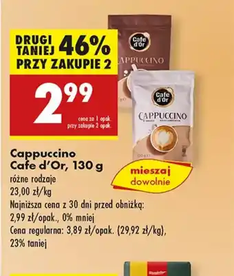 Biedronka Cappuccino Cafe d'Or oferta