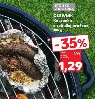 Kaufland Kaszanka z cebulą Olewnik oferta