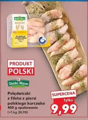 Kaufland Polędwiczki z fileta z piersi kurczaka Stoisko mięsne oferta