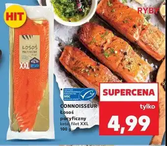 Kaufland Łosoś pacyficzny filet ze skórą Connoisseur oferta