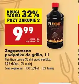 Biedronka Zagęszczona podpałka do grilla Flambit oferta