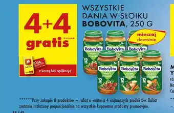 Biedronka Dania w słoiku Bobovita oferta