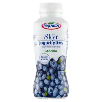 Topaz Piątnica Skyr jogurt pitny typu islandzkiego jagoda 330 ml oferta