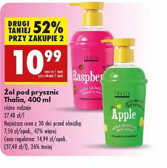 Biedronka Żel pod prysznic Apple oferta