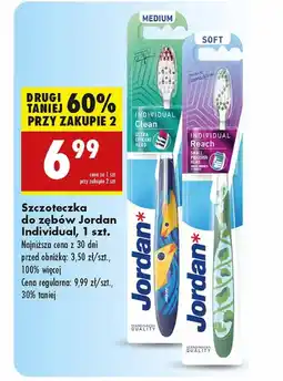 Biedronka Szczoteczka do zębów Jordan oferta