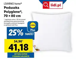 Lidl Poduszka Livarno oferta
