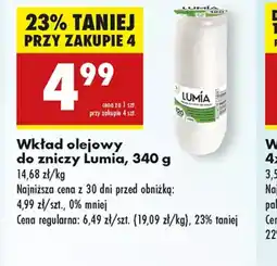 Biedronka Wkład olejowy do zniczy Lumia oferta