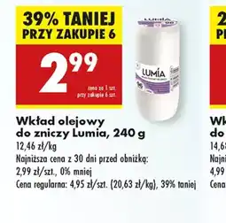 Biedronka Wkład olejowy do zniczy Lumia oferta