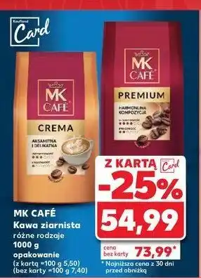 Kaufland Kawa Mk cafe premium oferta