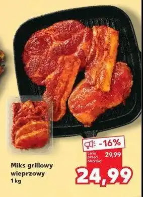 Kaufland Miks grillowy wieprzowy oferta