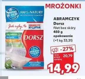 Kaufland Dorsz atlantycki filet bez skóry Abramczyk oferta