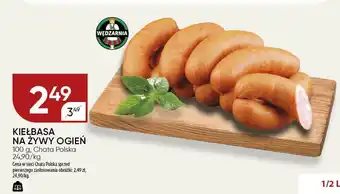 Chata Polska Kiełbasa na żywy ogień 100g Chata Polska oferta