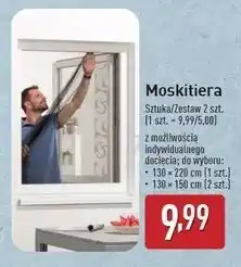 ALDI Moskitiera 130 x 150 cm czarna oferta