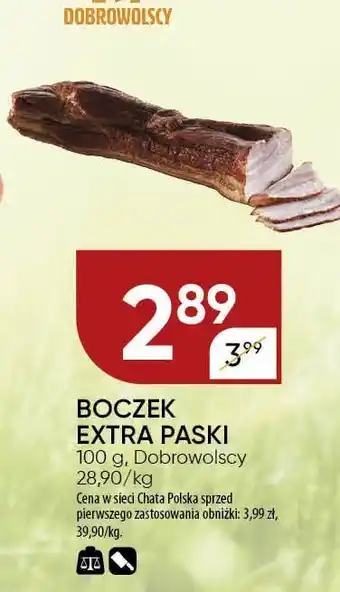 Chata Polska Boczek extra paski Dobrowolscy oferta