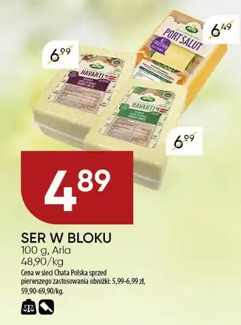 Chata Polska Ser w bloku Arla oferta
